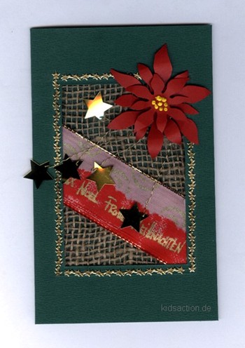 Weihnachtssternblüte<