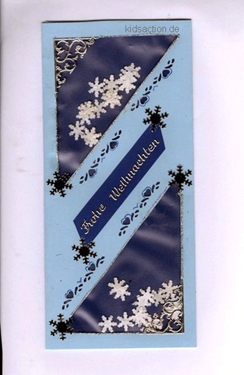 weihnachtliche Schüttelkarte
